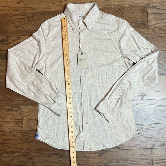 Cremeux Mens Long Sleeve Button Down Casual Shirt Dress Shirt - New - Picture 4 of 7